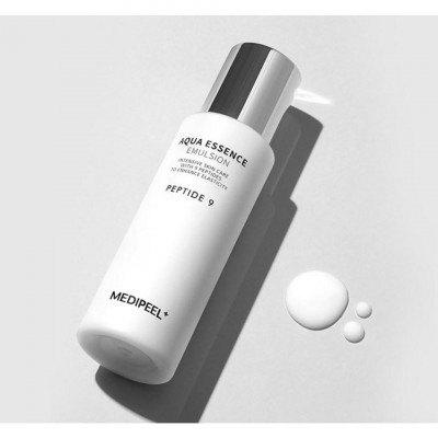 УВЛАЖНЯЮЩАЯ ЭМУЛЬСИЯ С ПЕПТИДАМИ MEDIPEEL⁺ PEPTIDE 9 AQUA ESSENCE EMULSION 250МЛ