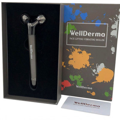 WELLDERMA Face Lifting Vibrating Roller  Роликовый массажер с вибрацией для лифтинг-эффекта