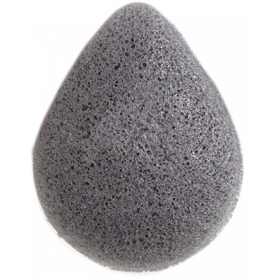 The Face Shop Спонж-конняку с древесным углем для умывания лица Daily Beauty Tools Charcoal And Konjac Cleansing Puff