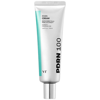Увлажняющий капсульный крем для лица с ПДРН и азуленом VT Cosmetics PDRN Cream 100, 50 мл