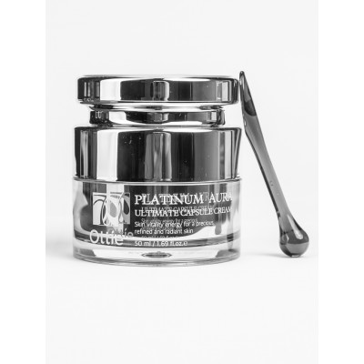 Капсульный премиум-крем с икрой и платиной Ottie Platinum Aura Ultimate Capsule Cream 50 мл