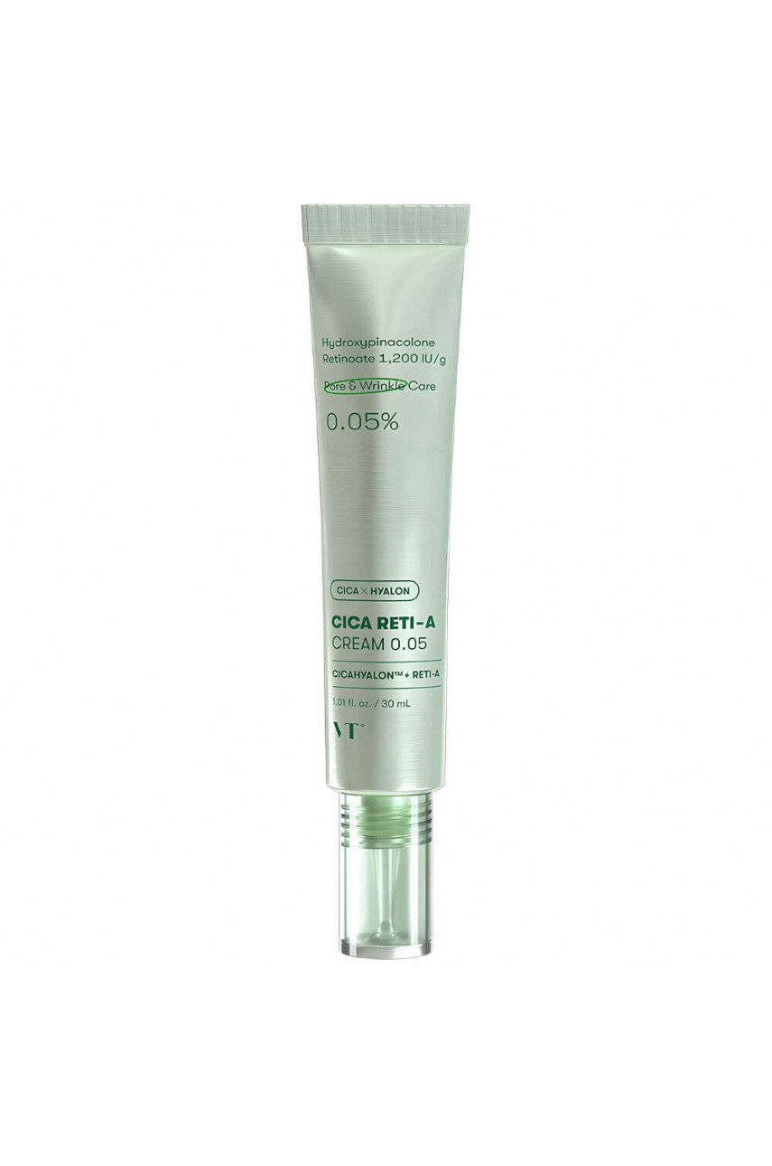 Крем для сужения пор с ретинолом и центеллой VT Cosmetics Cica Reti-A Cream 0.05  30 мл
