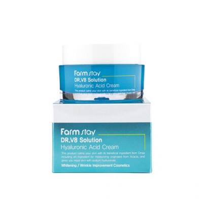 Крем с гиалуроновой кислотой Dr-V8 Solution Hyaluronic Acid Cream 50 мл