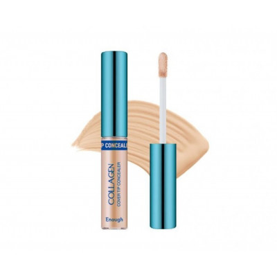 Коллагеновый консилер для лица Collagen Cover Tip Concealer Enough  6,5 гр