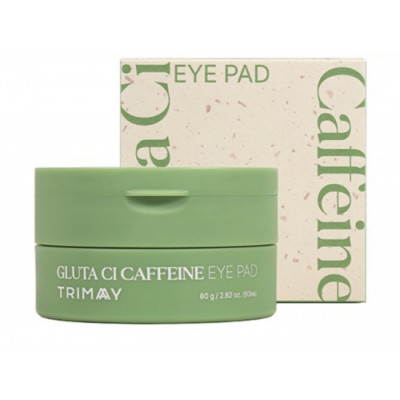 Увлажняющие и осветляющие пэды для кожи вокруг глаз Trimay Gluta CI Caffeine Eye Pad 60 шт