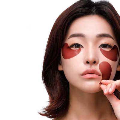 Тонизирующие гидрогелевые патчи с какао Petitfee Cacao Energizing Hydrogel Eye Patch 60 шт