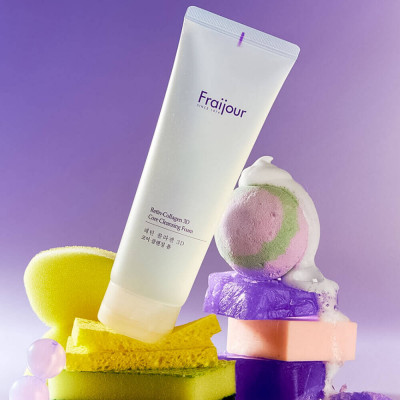 Увлажняющая пенка для умывания с коллагеном Fraijour Retin-Collagen 3D Core Cleansing Foam 250 мл