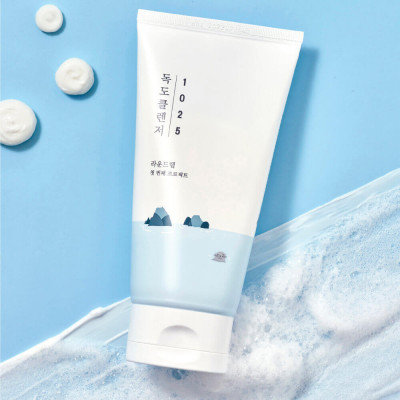 Round Lab Мягкая пенка для умывания с морской водой 1025 Dokdo Cleanser 150 мл