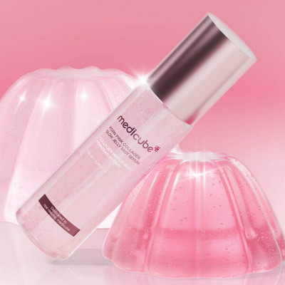 Мист с ПДРН и коллагеном для сияния кожи medicube PDRN Pink Collagen Glow Jelly Mist Serum 100 мл