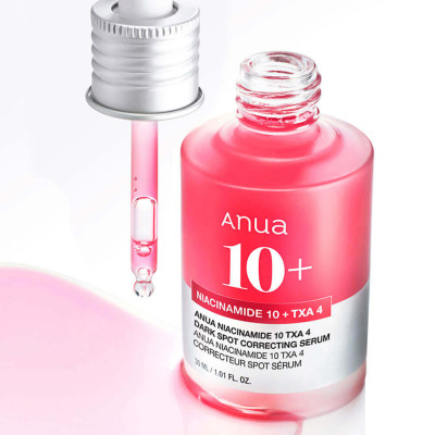 Осветляющая Anua сыворотка с транексамовой кислотой  Niacinamide 10% + TXA 4% Serum 30 ml