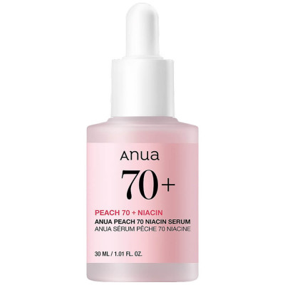 Сыворотка с персиком и ниацинамидом для гладкой и сияющей кожи Anua Peach 70% Niacin Serum 30 ml