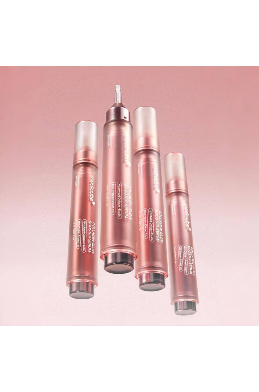 Разглаживающая сыворотка с коллагеном и ПДРН medicube Collagen Glow Booster Serum 15 мл