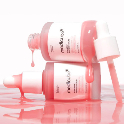 Лифтинг-сыворотка с ПДРН и пептидами medicube PDRN Pink Peptide Serum 30 мл