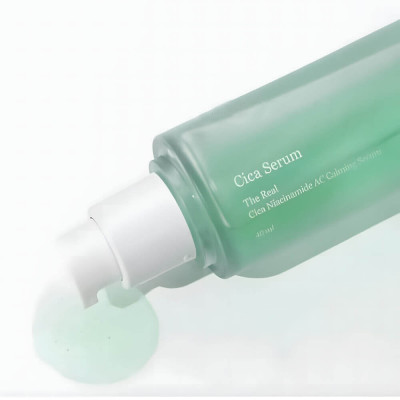 Сыворотка с центеллой и 5% ниацинамида для проблемной кожи CELIMAX The Real Cica NIACINAMIDE AC CALMING SERUM 40 мл
