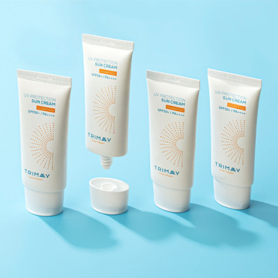 Солнцезащитный крем SPF50+ PA++++  TRIMAY UV Protection Sun Cream SPF50+ PA++++ 50 ml