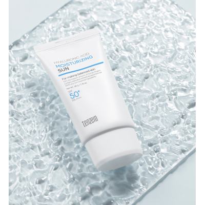 Увлажняющий солнцезащитный крем с гиалуроновой кислотой SPF 50+/PA++++ TENZERO Hyaluronic Acid Moisturizing Sun 50 гр