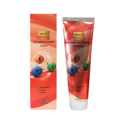 Лечебный крем с глюкозамином и омега 3 Red_Glucoaid & Omega 3 Cream 165 мл