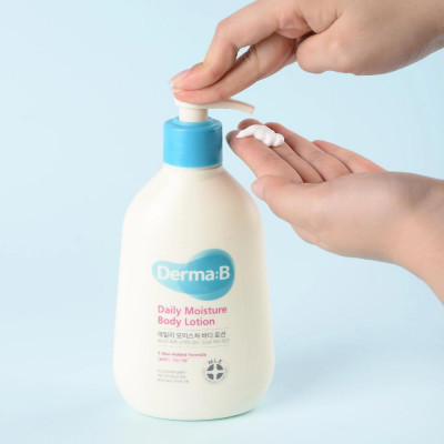 Ламеллярный увлажняющий лосьон для тела Derma:B Daily Moisture Body Lotion, 400 мл