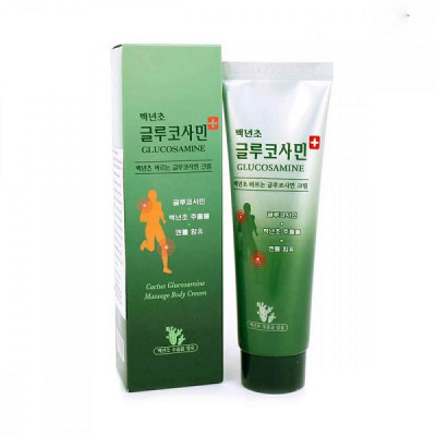 Крем-гель для лечения суставов с глюкозамином Juno Cactus Glucosamine Massage Body Cream 150 мл