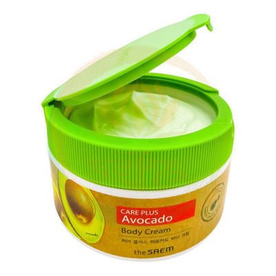 Крем для тела с экстрактом авокадо The Saem Care Plus Avocado Body Cream 300 мл