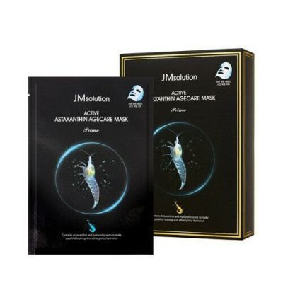 Антиоксидантная маска с астаксантином JMsolution Active Astaxantine Agecare Mask Prime