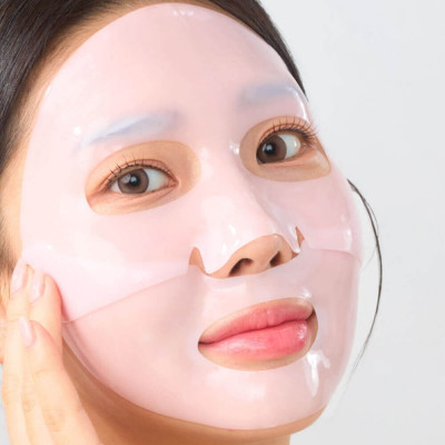 Укрепляющая гидрогелевая маска с камелией Round Lab Camellia Deep Collagen Firming Gel Mask
