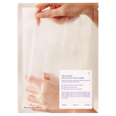Успокаивающая тканевая маска для лица с ПДРН Dr.Althea Jelly Seal Repair Mask