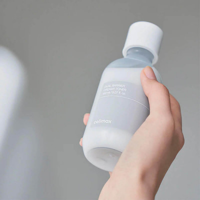 Нежный кремовый тонер с церамидами и гиалуроновой кислотой, Celimax Dual Barrier Creamy Toner 150 мл
