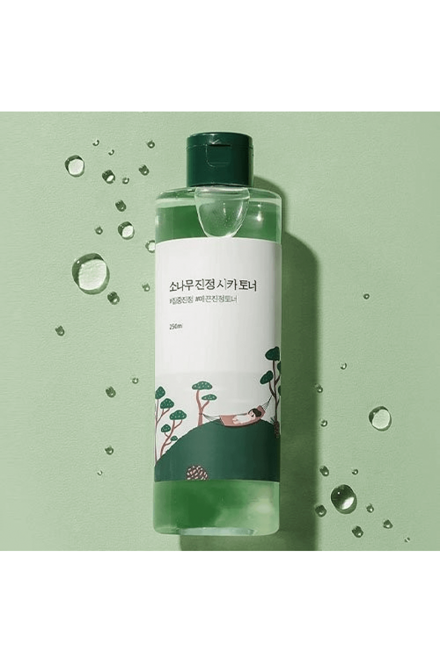 Тоник с экстрактами сосны и центеллы для проблемной кожи Round Lab Pine Calming Cica Toner 250мл Тоник с экстрактами сосны и центеллы для проблемной кожи Round Lab Pine Calming Cica Toner 250мл