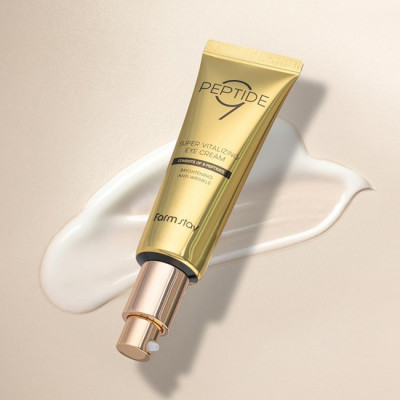 Антивозрастной крем для области вокруг глаз с пептидами Farm Stey Peptide 9 Super Vitalizing Eye Cream 50мл 