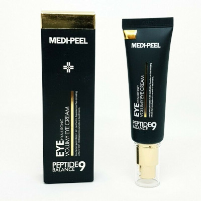 Крем с пептидами для зоны вокруг глаз от Medi-Peel PEPTIDE 9 HYALURONIC VOLUMY EYE CREAM 40ml