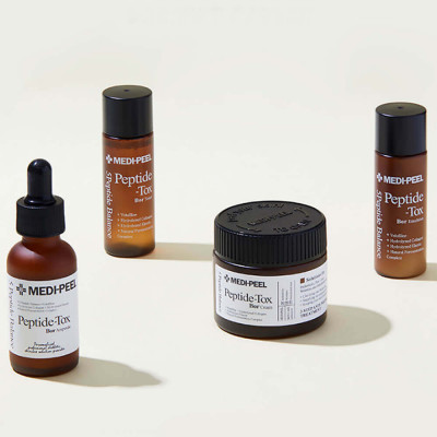 НАБОР ДЛЯ ЛИЦА С ЭФФЕКТОМ БОТОКСА MEDIPEEL⁺ PEPTIDE‑TOX BOR MULTI CARE KIT (30МЛ+30МЛ+30МЛ+50МЛ)