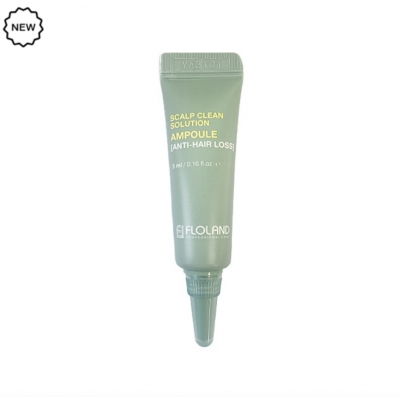 Укрепляющая сыворотка с кофеином против выпадения волос от FLOLAND Scalp Clean Solution Ampoule 5ml