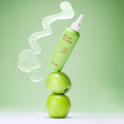 Пилинг для кожи головы TRIMAY Green Capsule Apple Vinegar Scalp Scaler  180 гр